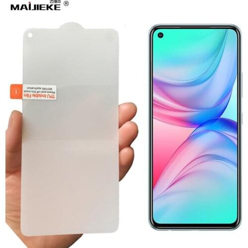 100D Front Hydrogel Film For Infinix Hot 10 Lite 9 8 S5 pro Smart 5 Screen Protector on Infinix Zero 8 Note 8 7 lite Nano Film