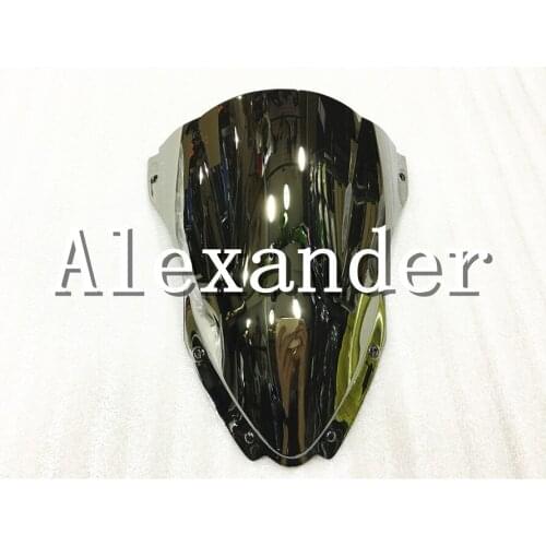 HotSale For Kawasaki ZX10R ZX 10R 2016 2017 2018 silver Windshield WindScreen Double Bubble 16 17 18 ZX-10R