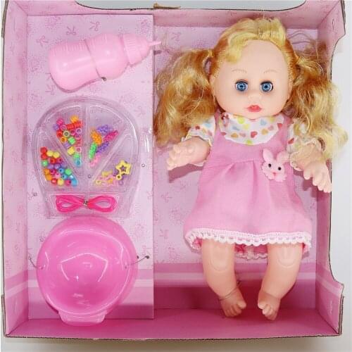 Interactive Baby Dolls toys 32cn full vinyl body blinking feeding talking girl silicone reborn baby doll bathe toys bebes reborn