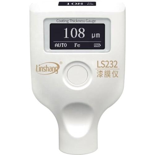 New Type LS232 Enduring Low Temperature Dual OLED Screen Auto Paint Thickness Meter for Car Paint Film Thickness Tester