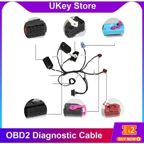 Top Quality Cable for V-A-G MQB Work with Xhorse Iscancar VAG-MM007 Auto Car Diagnostic Tools Cable