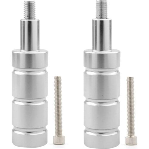 Motorcycle LED Headlight Fog Light Mounting Bracket Post Support Base M8 M6 Mount Bike Light Spotlight Bracket