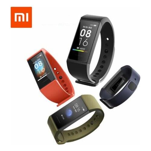 Original Xiaomi Redmi Band Smart Wristband Fitness Bracelet Multiple Face 1.08" Color Touch Screen Music Control Heart Rate