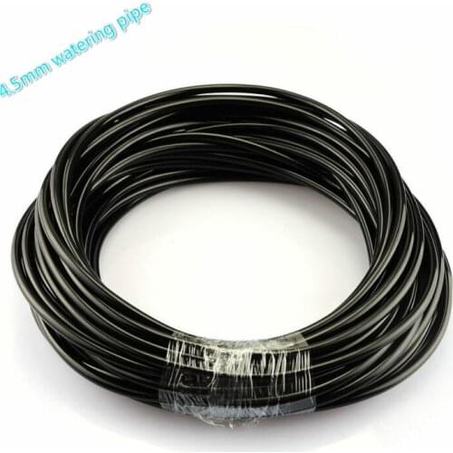 1/5/10m Watering Hose 4.5 mm Garden Drip Pipe PVC Hose Irrigation System Watering Systems for Greenhouses