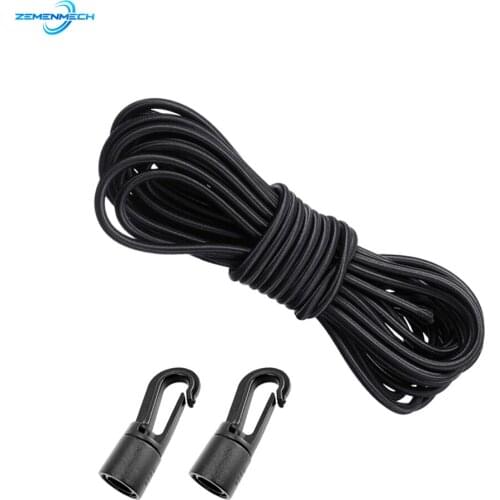 6mm Strong Elastic Rope Bungee Shock Cord Stretch String Tie Down DIY Jewelry Making Outdoor Sport Tent Kayak Boat Accessories