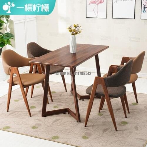 Nordic style chair modern minimalist student desk chair net red makeup computer stool backrest home Nordic dining chair