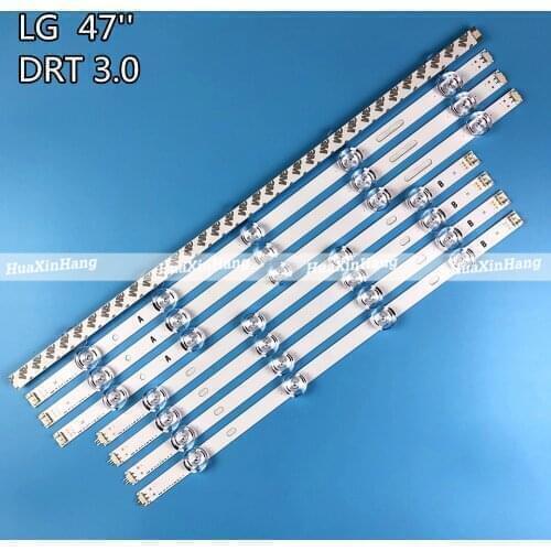 LED strip For 47" LG innotek DRT 3.0 47" 6916L-1948A 6916L-1949A 47LB561V 47LB652V 47LB580V 47LB653V 47LB5830 47LY540 47LB572V