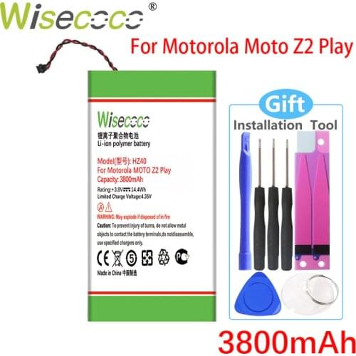 Wisecoco Motorola Moto Z2 Play Batteries