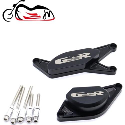 For SUZUKI GSR750 GSR600 GSR400 GSR 400 600 750 CNC Completo Motor Crash Pads Quadro Sliders Protector
