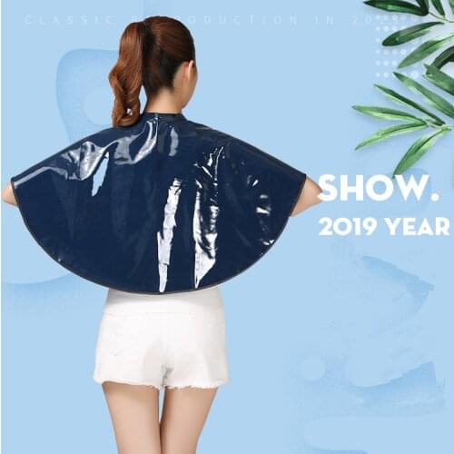 1pcs Professional Hairdressing Shawls PVC Waterproof Hair Treatments Bib Barber Styling Salon Hairdresser Shampoo Cape Wraps