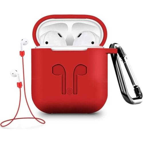 3Pcs/Set Silicone Tws Wireless Earphones Case Cover For Airpods Apple i10 TWS Headphone Earphone accessories Protective Cover