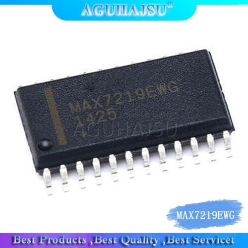 5PCS MAX7219EWG SOP24 MAX7219 SOP 7219EWG SOP-24 SMD new and original IC