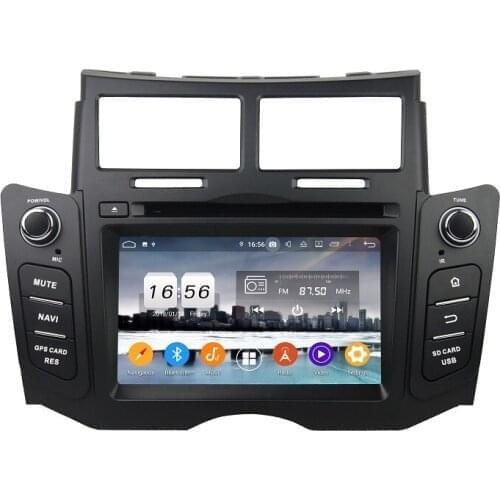 6.2" Android 10.0 Car Multimedia Player For Toyota YARIS 2005-2011 Car DVD Player Car Stereo 8 Core Audio Navigation DSP 4+64G
