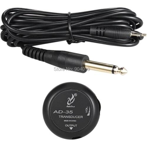 AD-35 Sound Pickup Piezo Amplifier Transducer Stick Pickup for Acoustic Guitar