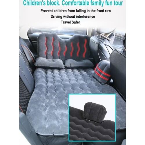 Car Inflatable Mattress Air Bed Sleep Rest Car inflatable bed Multifunctional travel bed car accessories Outdoor Camping Beach