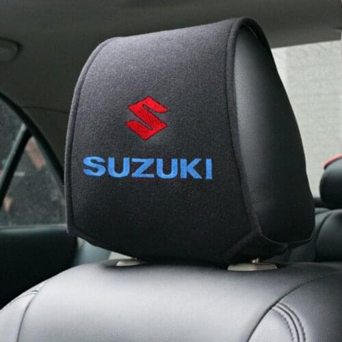 Car Styling For Suzuki SWIFT VITARA SX4 Accessories Hot car headrest cover 1PCS