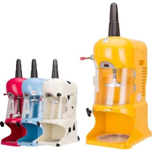 Ice Crusher Maker Commercial Ice Machine Slushy Maker Snow Generator Ice Maker Automatic Snow Shaving Machine EVC-P1
