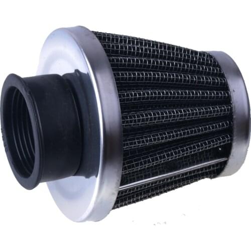 Double Layer Filter Universal Motorcycle Motorbike Replacement Clamp-on Air Filter 38mm Mushroom Head Cleaner for Scooter ATV