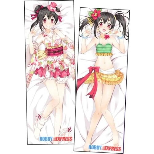 Hobby Express Anime Dakimakura Japanese Otaku Waifu Hugging Body Pillow Cover Nico Yazawa Love Live YCDS352