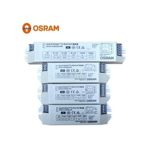OS QUICKTRONIC T8 QTz8 2x36W/220-240 electronic ballast 2 x 36W fluorescent lamp tube ECG control gear 220V-240V 2xL36W bulb