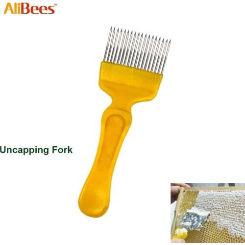 Apiculture Uncapping Fork Honeycomb Honey Scraper Beekeeping Product Equipment Honey Cutter Beekeeper Garden Supplies Bees