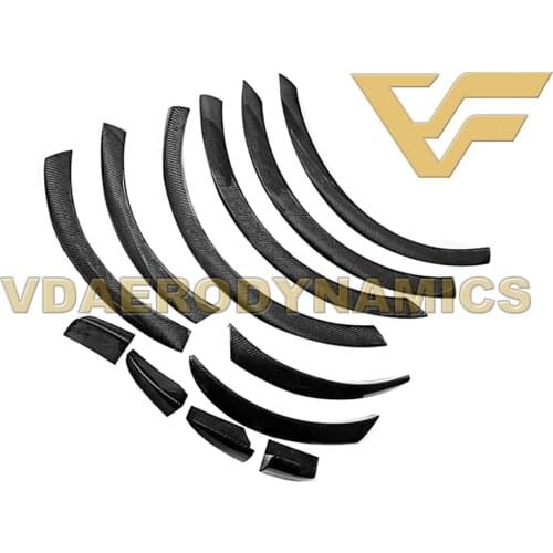 Suitable For 12-14 Benz W166 ML63 VAD-R Carbon Fiber Fender Flares