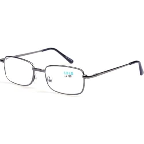 Metal Frame Reading Glasses Relieve Visual Fatigue Presbyopic Glasses Ultralight Clear Optical Glass Lens Parents Eyeglasses