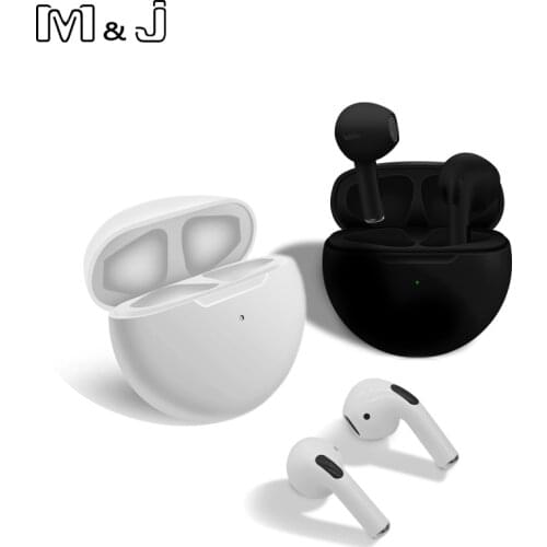 TWS Wireless Headphones Bluetooth Earphone Earbuds Bass Headset Air Pro 6 Sport Earpiece With Mic For Apple iPhone Xiaomi Huawei