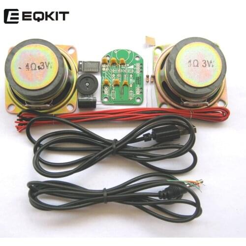 Power amplifier DIY Kit diy 3W power amplifier mini speaker diy kit audio amplifier components diy audio amplifier Stereo am