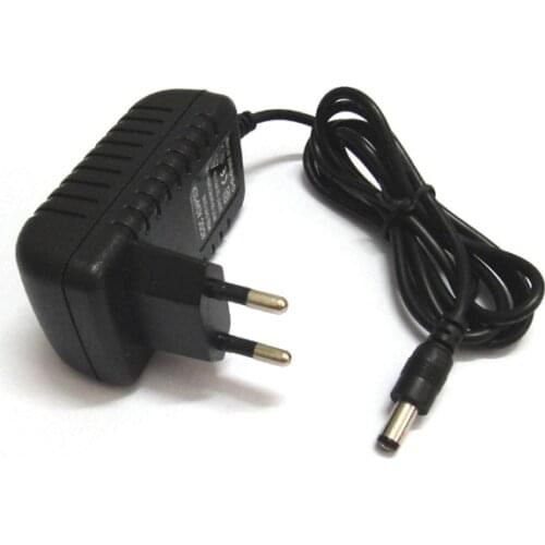X2pcs 12V 1000mA 1A DC switch Power Supply Adapter EU plug 12V/1A For CCTV Camera