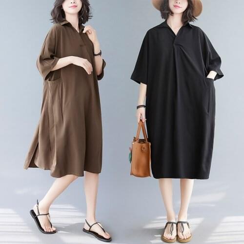 2021 New Brand Summer Maternity Dress Woman Brief Loose Version Large Size Dresses Pregnant Woman Dress MD-02978