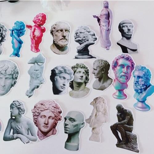 28pcs Art statue stickers/Scrapbooking Stickers /Decorative Sticker /DIY Craft Photo Albums