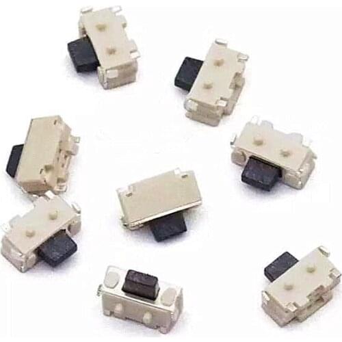 50pcs/lot SMT 2X4X3.5MM 2Pin Tactile Tact Push Button Micro Switch Momentary 2*4*3.5mm Side Button