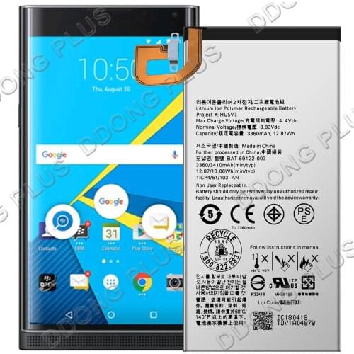 BAT-60122-003 Battery For Blackberry PRIV STV100-3 Battery Replacement Repair Part