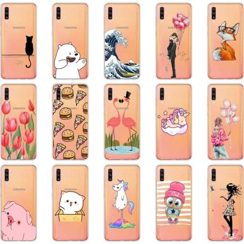 Case For Samsung Galaxy A70 Case Silicone Cover For Samsung Galaxy A70 Case Cover Soft TPU Coque Capa Shell