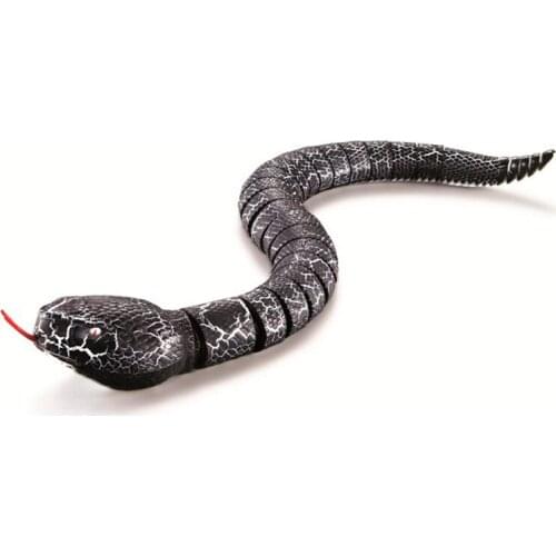 RC Snake And Egg Remote Control Rattlesnake Animal Trick Terrifying Mischief Toys for Children Rechargeable Funny Novelty Gift
