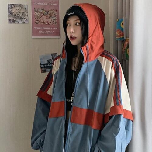 DDouble-sided womens hoodie with zipper, spring, autumn, outerwear, ladies, 2021 new style casual long coat sweatshirt