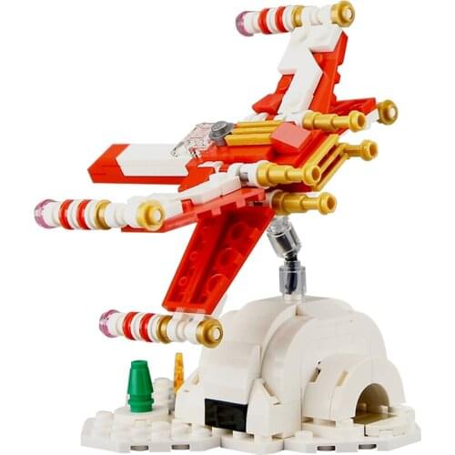20th Years Editon Star Space Series War Poe Damerons X-wing Aircraft Fighter Technical Building Blocks Bricks Toys Kid Gift