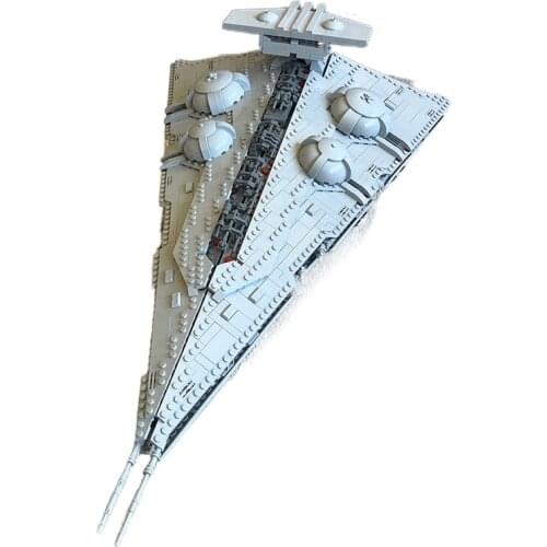 Constrictor II-Playable Interdictor Cruiser Space Series Playable Interdictor Cruiser Model Spaceship Building Blocks Toy Gifts