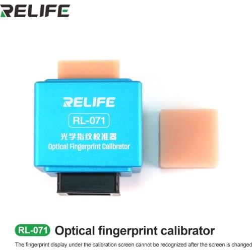 RELIFE RL-071 for optical calibration for HUAWEI VIVO XIAOMI OPPO Android phone Optical fingerprint calibrator tool Correction