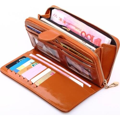 Wallet Female PU Leather Wallet Leisure Purse Ladies Top Quality Women Wallets Long Coin Purse Card Holders Carteira Feminina