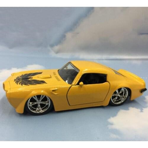 Car Model Toy 1/32 Scale Classic Vintage Pontiac Firebird Racing Car Model Vehicles Diecast Model Gifts Collection Display Show