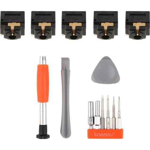 Screwdriver Opening Repair Tools Kit for Xbox One Controller Replacement 3.5mm Headphone Headset Audio Jack Plugs Port Part