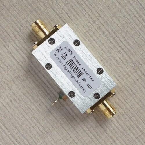 NEW 1PC Bias Tees Broadband RF Microwave Coaxial T-Biaser Power Supply Antenna Power Supply