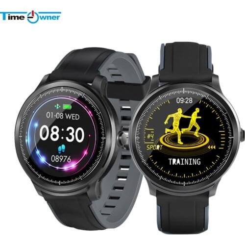 Full Circle Touch Smart Watch Sleep Monitor Heart Rate Blood Pressure 1.3inch Smartwatch Sport Fitness Tracker IP68 Waterproof
