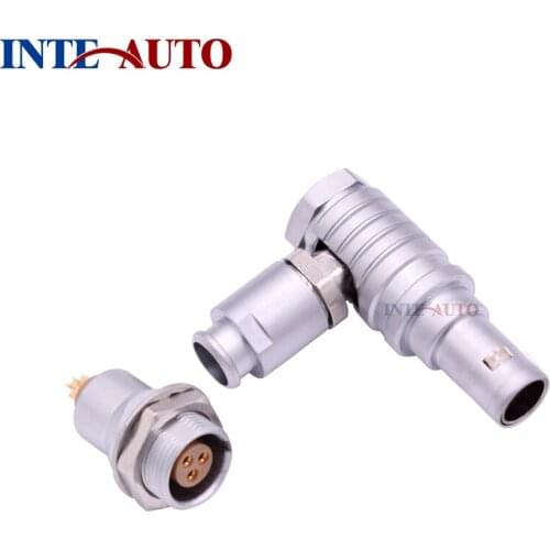 Push pull self-locking circular brass male female connector, THG 1B elbow plug ZEG 1B socket, 2 3 4 5 6 7 8 10 14 16 Pins