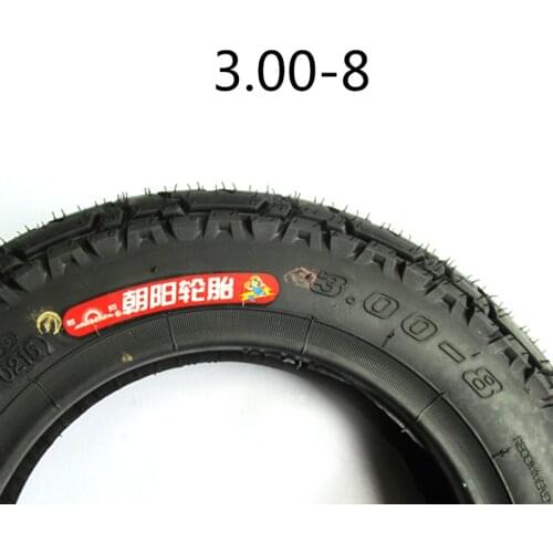3.00-8 Tire tube tyre 3.00-8 / 300-8 6PR + 3.00-8 inner tyre for Gas and Electric Scooters Mini Motorcycle Warehouse Vehicles