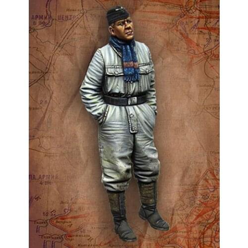 Unassambled 1/35 ancient man stand Resin figure miniature model kits Unpainted