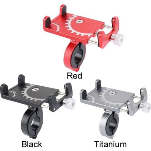 Bicycle Phone Holder Universal Motorcycle Handlebar Mount Mobile Phone Holder Stand aluminum alloy bracket For iphone X Samsung