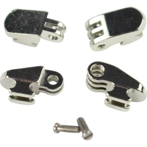 1set 4mm Width Optical Spectacle High Nickel Eyewear Eyeglasses Hinge Screws Plastic Glasses Repairing Accessories